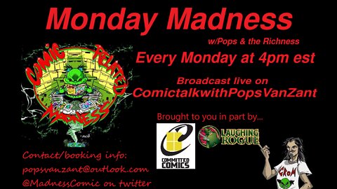 Monday Madness w/Pops Van Zant & the Richness 6-20-22