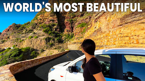 Chapman's Peak Drive: World's Most Beautiful Drive?! | South Africa ⛰️🚙🌅