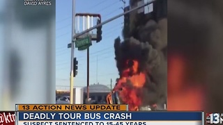 Man sentenced in deadly 2015 tour bus crash