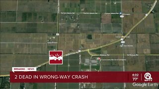 2 dead in wrong-way crash involving FWC vehicle in St. Lucie County