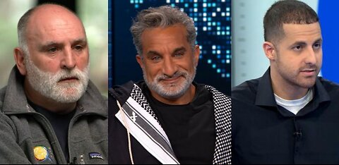 Chef José Andrés, Bassem Youssef, & Dr. Thaer Ahmad Call Out Biden Admin/Media Failures On Gaza