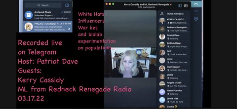 KERRY CASSIDY, ML REDNECK RENEGADE GUY, INTERVIEW BY PATRIOT DAVE