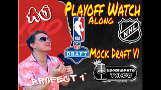 NBA & NHL Watch Along, Putting Together NFL Mock Draft 1