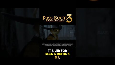 Puss In Boots 3: Blackbeard's Curse (2024) | Teaser Trailer Concept