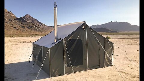 Kodiak Canvas 8 Person Cabin Lodge Tent