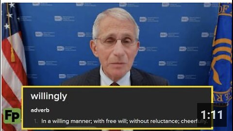 FLASHBACK: Fauci says take away people’s rights so they’ll ‘willingly’ get vaccinated
