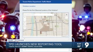 New method to report traffic issues to Tucson Police Department
