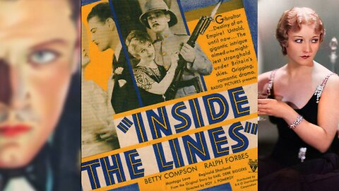 INSIDE THE LINES (1930) Betty Compson, Ralph Forbes & Montagu Love | Drama, War | B&W