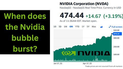 When does the Nvidia bubble burst?