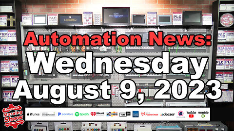 August 9 News: Compact, Codesys, Mitsubishi, Dalsa, HMI PLC, ATI, Fanuc, IIoT, Aveva, FTOptix & more