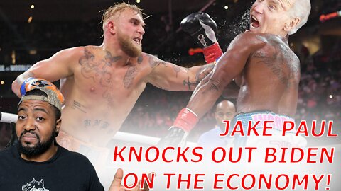 Jake Paul KNOCKS OUT Joe Biden On The Economy And Blames HIS VOTERS! Blue Check Liberals TRIGGERED!