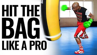 How to Hit the Heavy Bag Like a PRO in Boxing