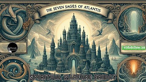 The Seven Sages of Atlantis, gods of The Ancient Cultures - Spiritual Warfare Friday Live 9pm et