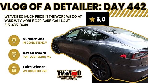 MOBILE AUTO DETAILING- CAR DETAILING -DETAILER VLOG: DAY 442 - DETAILING #auto #carcleaning #car