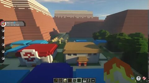 Minecraft Pokemon World: Light change to Misty's Gym