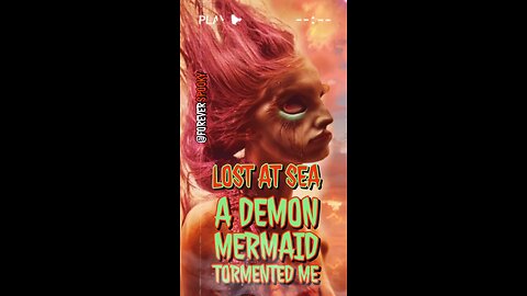 LOST AT SEA, THE STRANGE CREATURE FOLLOWED ME | SCARY STORY | MERMAID | HORROR | PARANORMAL