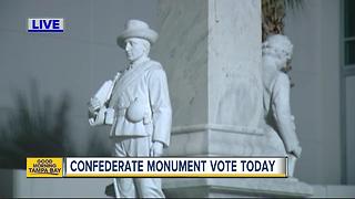 Vote today could lead to Confederate war memorial's removal