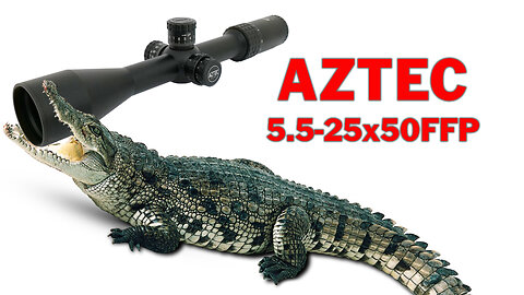 Aztec Emerald VS Alligators (now that is clear!) | Atlas Airguns | #airgun #scope #optics