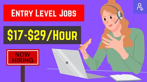 HIRING NOW entry level REMOTE jobs