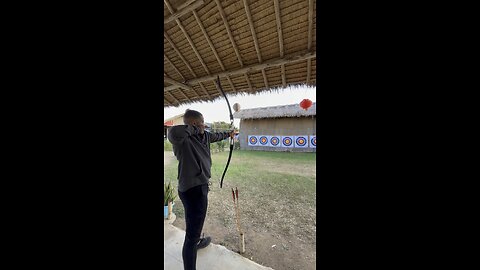 Archery in Santichon Village