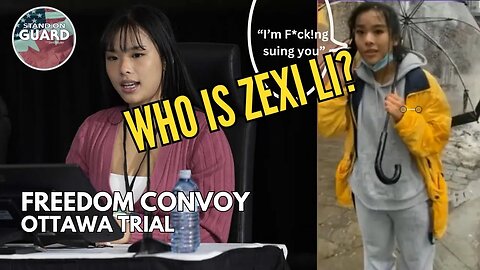Lead Witness Against Freedom Convoy Zexi Li in Tears When Caught in Contradictions | SOG Ep 39