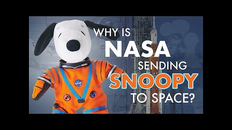 Why Nasa sending Snoopy to space.