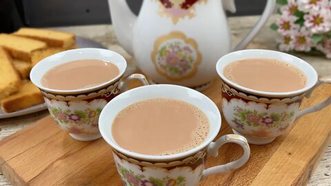 How To Make Chai Tea Recipe • Milk Tea Recipe • How To Make Tea • Indian Tea • Masala Chai Recipe