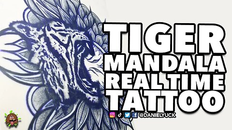 Tiger Mandala Tattoo