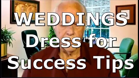 WEDDINGS DRESS FOR SUCCESS TIPS