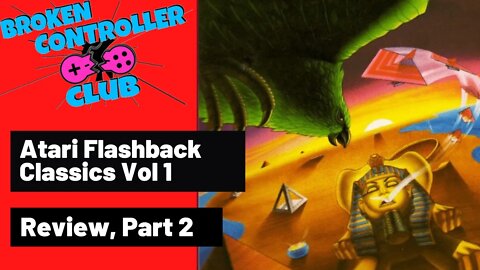 Atarii Flashback Classics Vol 1 Review Part 2: The Cartridge Games