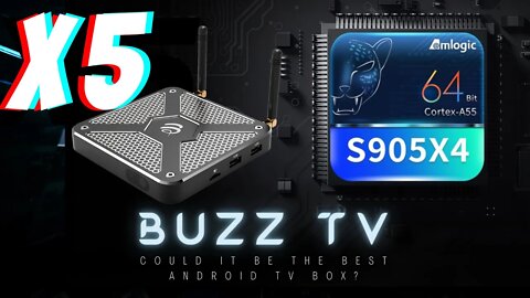 The New Buzztv X5 Android TV Box | Review