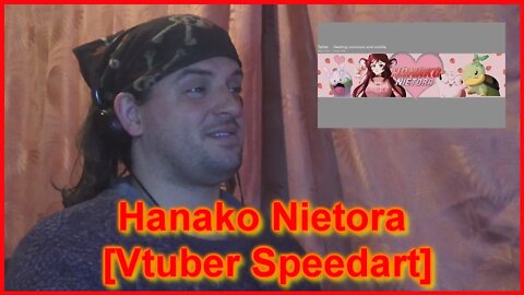 Reaction: Hanako Nietora [Vtuber Speedart]