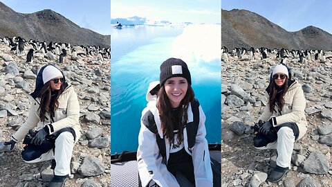 Nina Dobrev Best Moments From Antartica