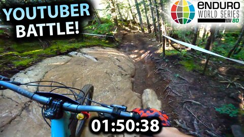 WHISTLER EWS 80! - Fastest Youtuber battle! - THIS RACE GOT INTENSE!