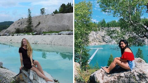 This Unbelievable Turquoise Water Swimming Hole Near Ottawa Is Finally Open