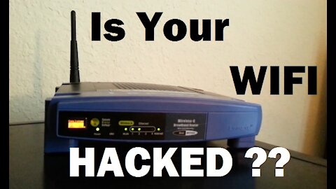 Is Your WiFi Hacked? (1 of 3)-- SEE Who Is On Your WiFi Network