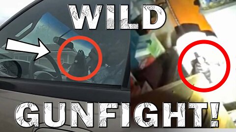 Gunman Shoots Cops In Three Different Confrontations Caught On Video! LEO Round Table S09E78