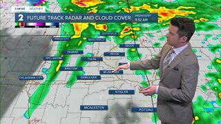 Rain showers Wednesday morning