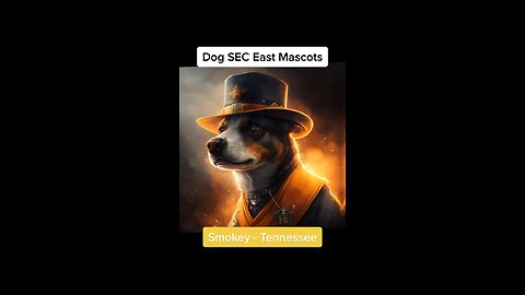Dog SEC East Mascots! #dogs #sec #seceast #college #mascots #collegefootball #ai #flordiagators