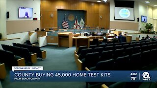 Palm Beach County to receive 45,000 at-home COVID-19 test kits for residents