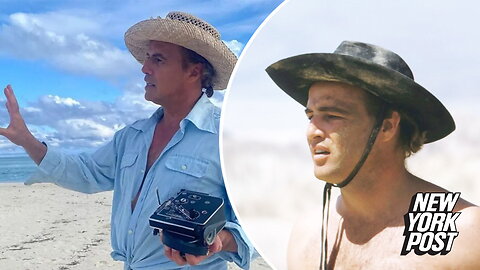 Billy Zane is uncanny as Marlon Brando in first look at 'Waltzing with Brando' biopic
