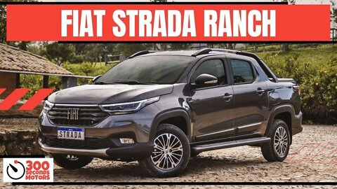 FIAT STRADA RANCH a small pick-up with cvt transmition and 1.3 engine with 107 cv and 13,7 kgfm