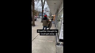 Portland Shoplifter Walks Right Into Police