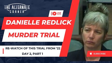 Danielle Redlick Murder Trial Day 2, Part 1 (Re-watch)