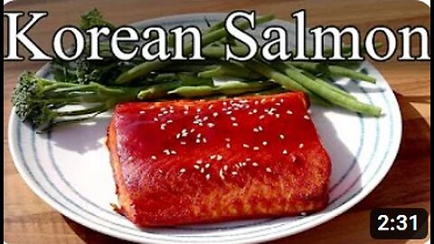 Spicy Korean Salmon - Gochujang recipe