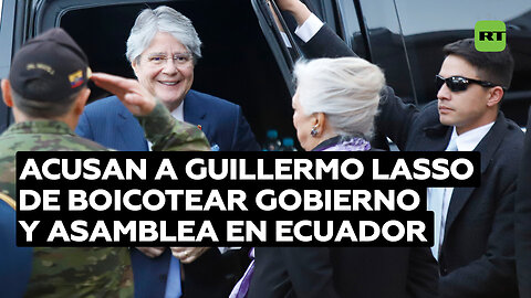 Partidos políticos denuncian que Lasso boicotea la formación de la Asamblea y el Gobierno