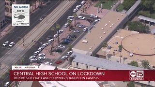 Central High School in Phoenix lockdown
