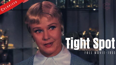 Tight Spot 1955 | Film Noir Crime | Colorized | Full Movie | Ginger Rogers, Edward G. Robinson