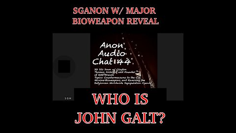 SGANON AUDIO CHAT- MAJOR REVEAL ON THE BIO-WEAPON ATTACK. JGANON, PASCAL NAJADI