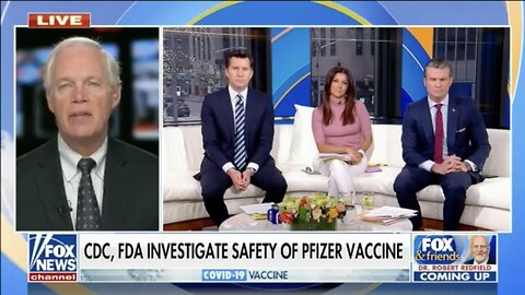 Senator Ron Johnson Fox News 18-01-23 Covid vaccines not safe or effective